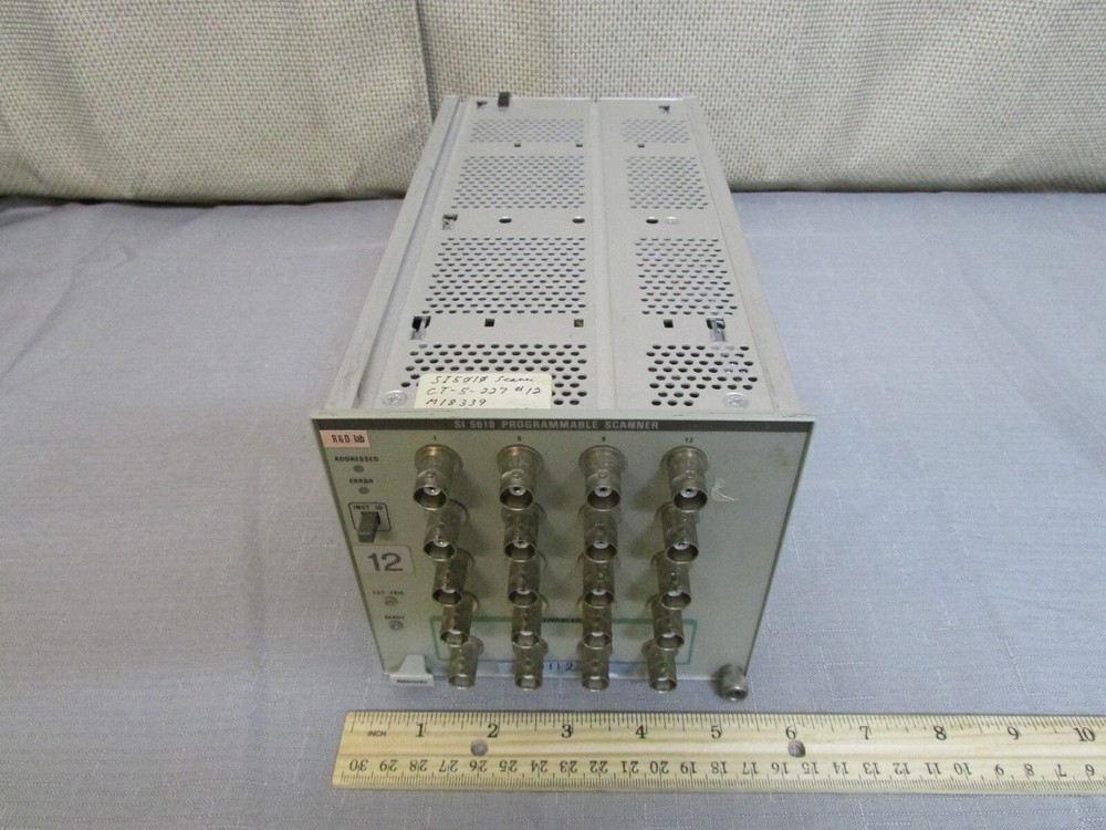 Tektronix Oscilloscope Plugin Module SI-5010 Programmable Scanner s/n B011237