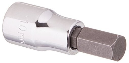 Tools USA 3/8" Drive, 10MM, Standard, Chrome Hex Bit Socket | 41409
