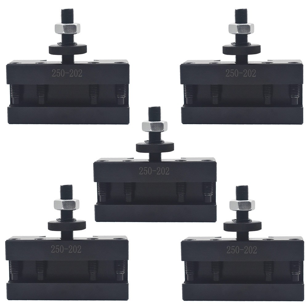 LABLT 5Pack BXA 250-202 #2 Quick Change Turning Facing Boring Tool Post Holder