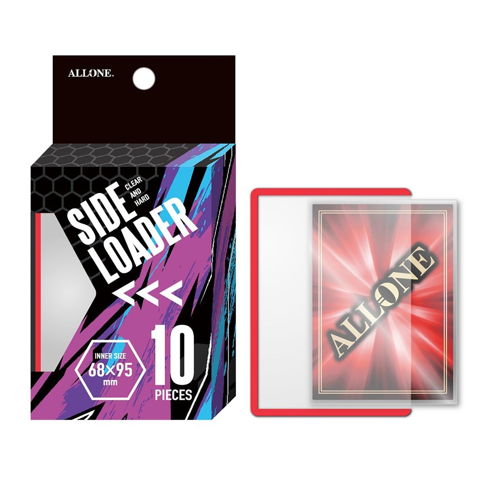 Allone Side Loader Card Holder Red ALG-TSSL10RD Hobby