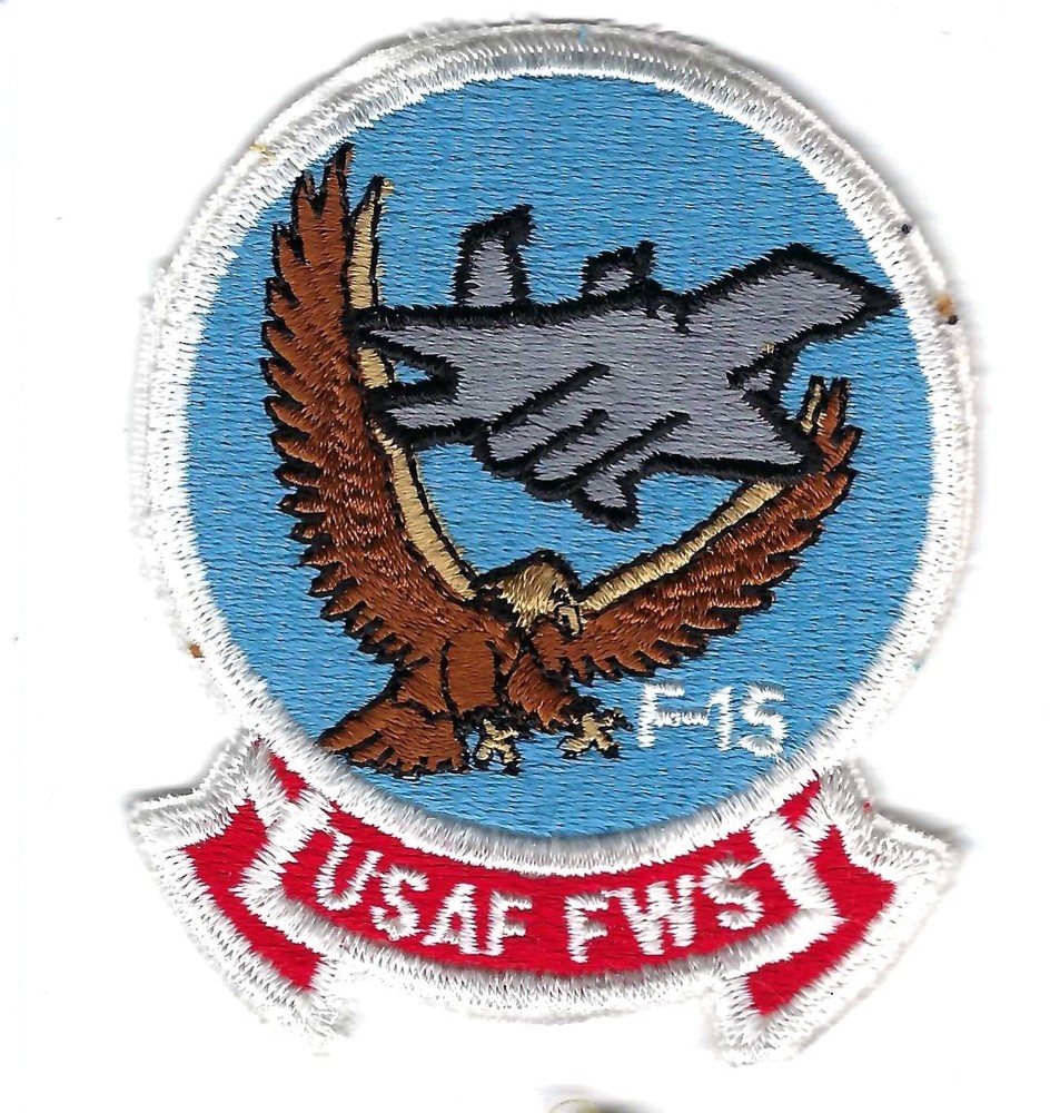 PATCH USAF  FIGHTER WEAPONS SCHOOL NELLIS AFB   JT-59