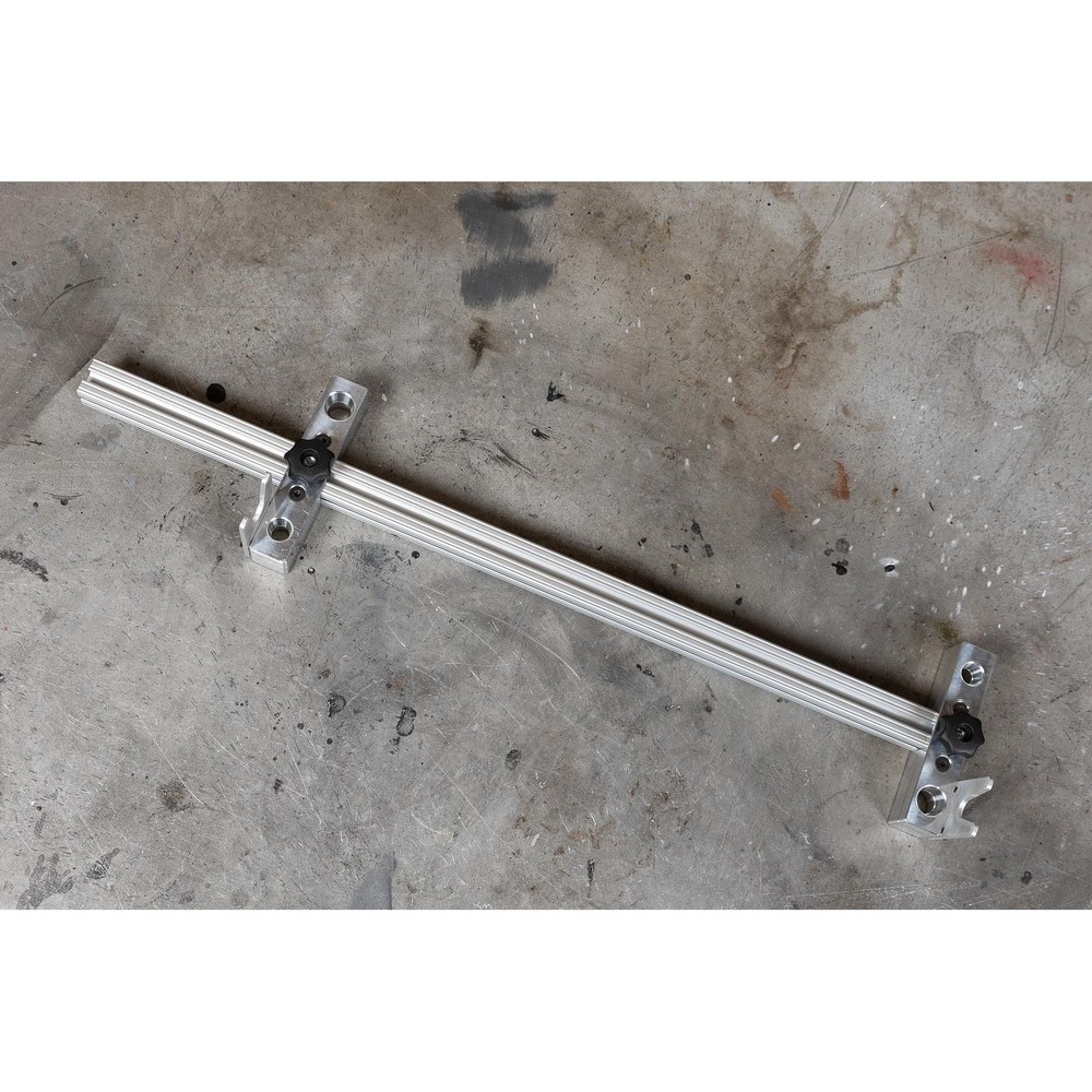 Universal Tie Rod Setup Tool: Precise Length Adjustment, Up to 23" Rods