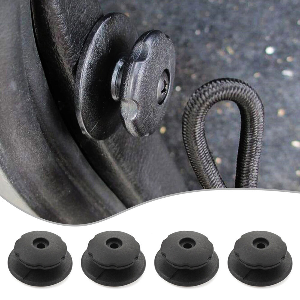 4pc Car Trunk Hook Cargo Net Mount Set Storage Organizer Accessories Universal