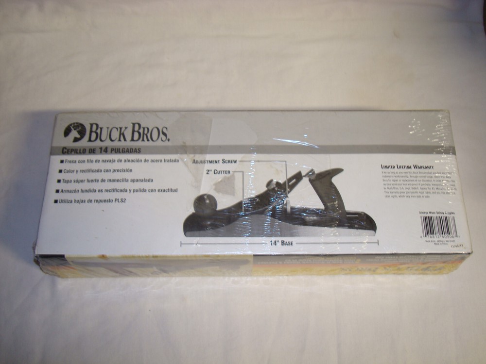 BUCK BROS. 14" JACK PLANE