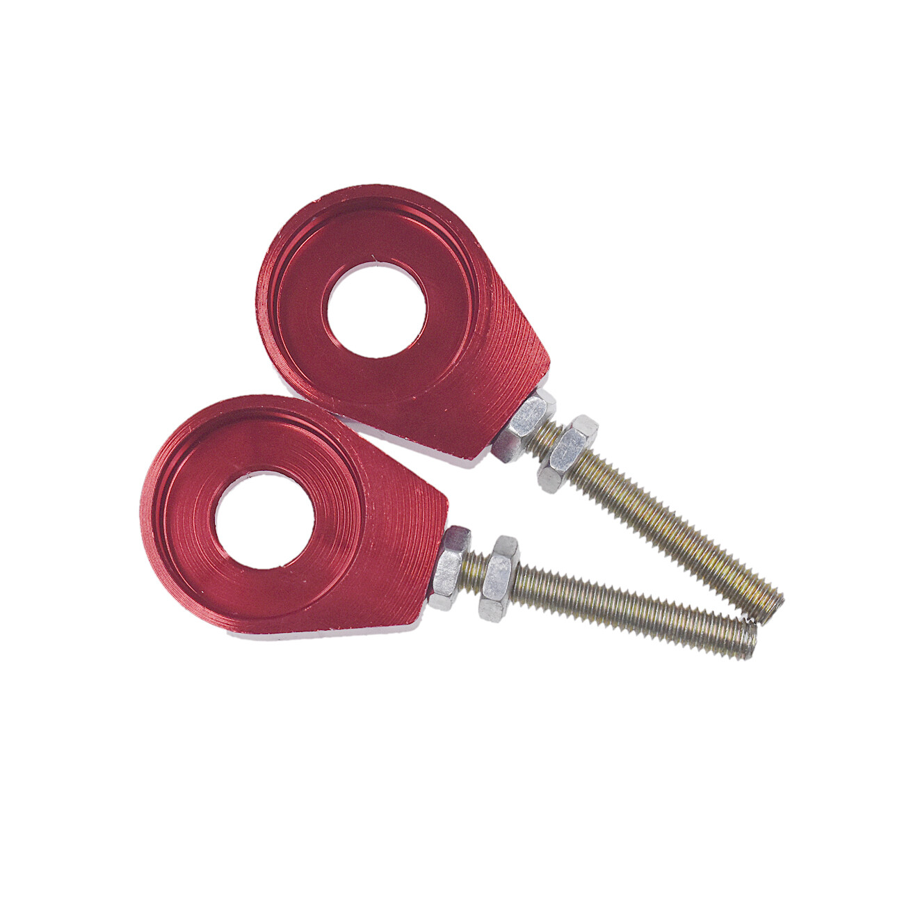 12MM CNC CHAIN ADJUSTER For HONDA XR50 CRF50 XR CRF 50 SDG SSR 107 125 12MM RED