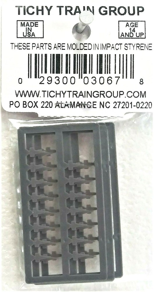 HO Scale Tichy Train Group 3067 Triangular Style Hinges pkg (45)