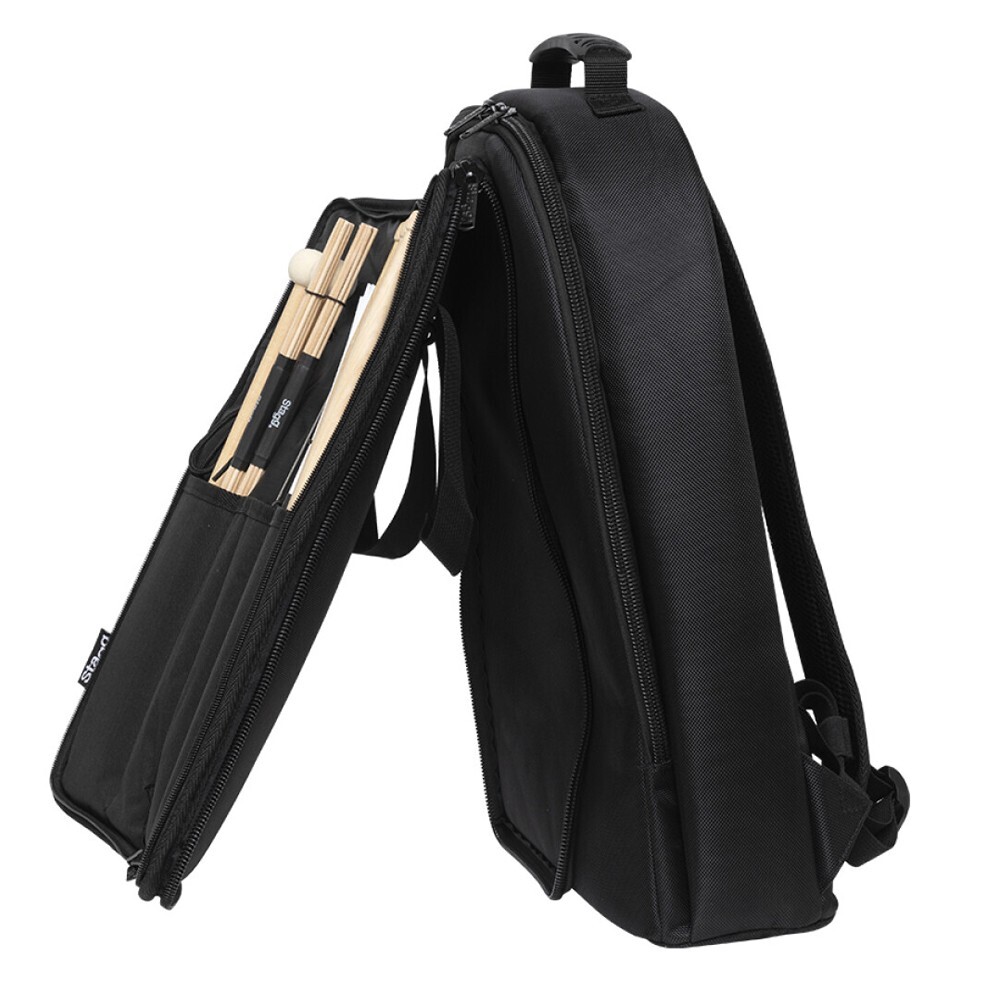 Stagg Padded Black Backpack With Removable Drum Stick Bag DSBACKPACK