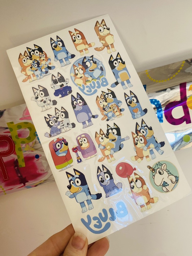 Bluey Temporary Tattoos from Bluey