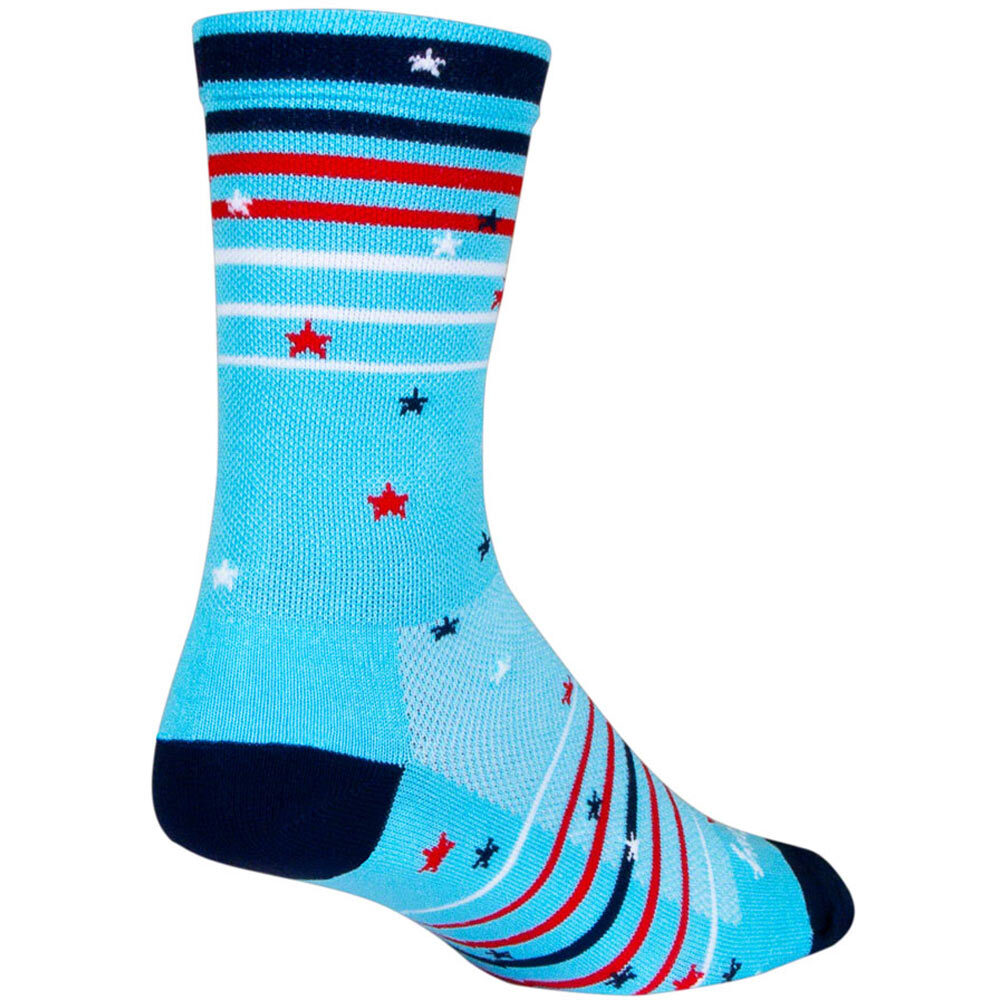 SockGuy Sparkler 6" Crew Socks Large/X-Large