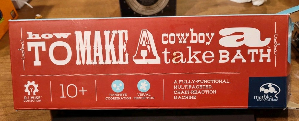 Wooden Construction Homeschool How To Make A Cowboy Take A Bath