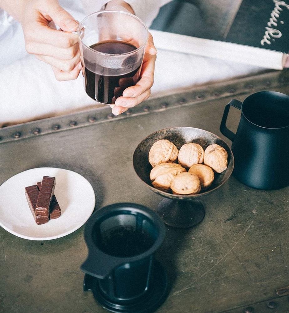 Immersion Coffee Maker, 170Ml, Black