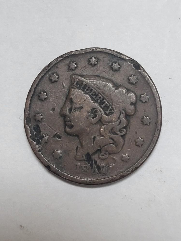 1837 US Large Cent CHEAP !!!