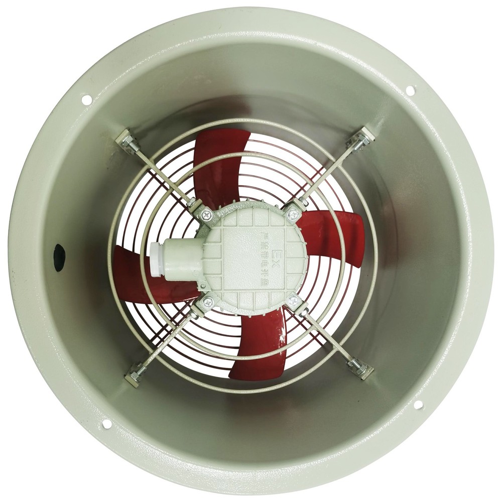 12" Hazardous Location Axial Fan Explosion-Proof Inline Duct Blower Ventilation