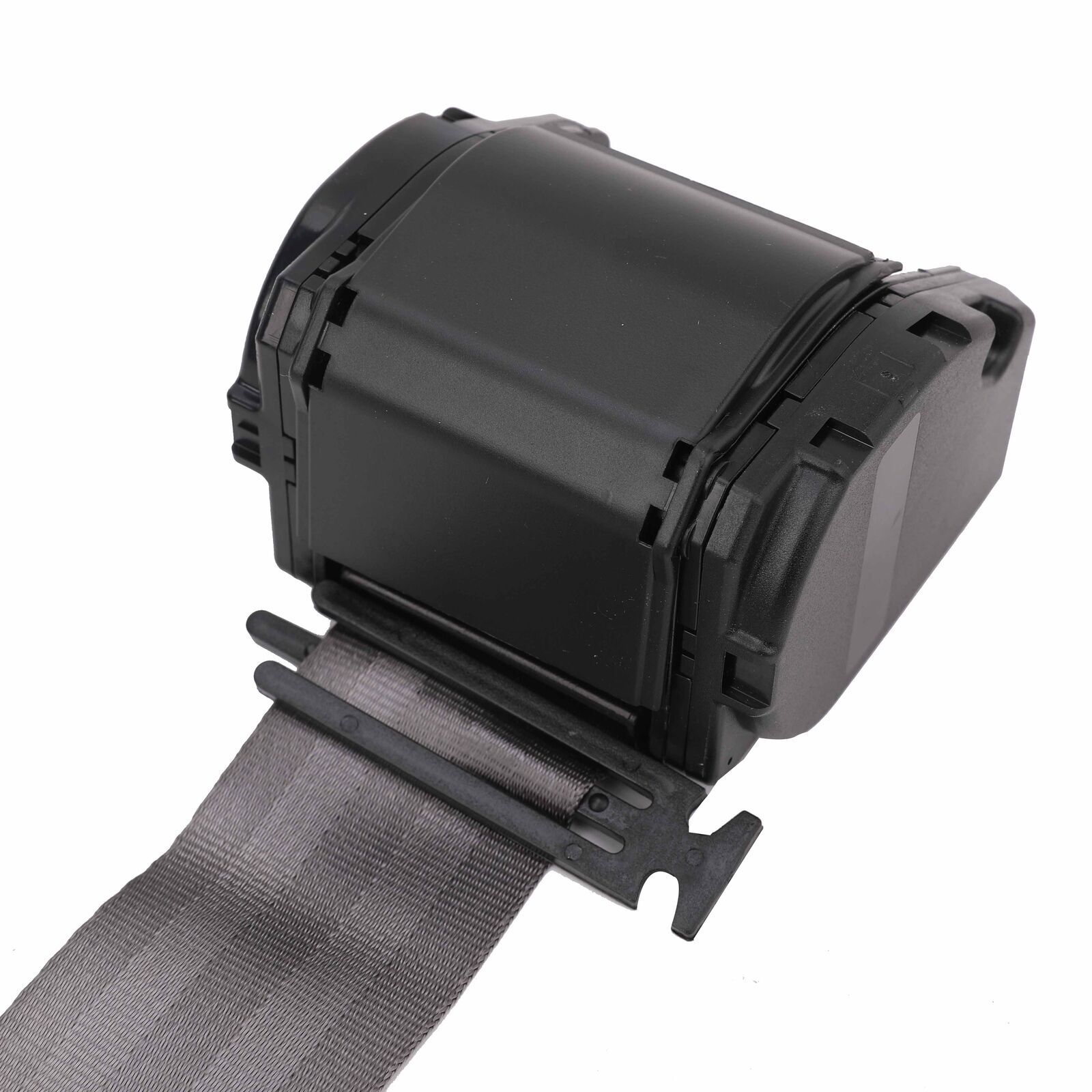 2Set Retractable 3 Point Safety Seat Belt Strap Car Vehicle Adjustable Belt Gray