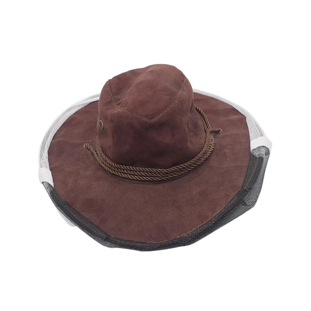 Beekeeper Hat Face Protector Beekeeping Cowboy Hat for Gardening Hiking