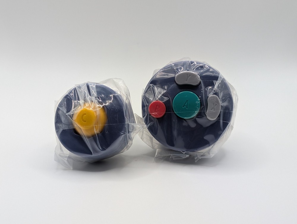 Nintendo Capsule Toy Controller Button Key Chain GameCube