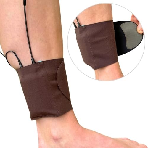 URSA Straps: Low-Profile, Soft, Stretchy & Breathable Transmitter Ankle Brown