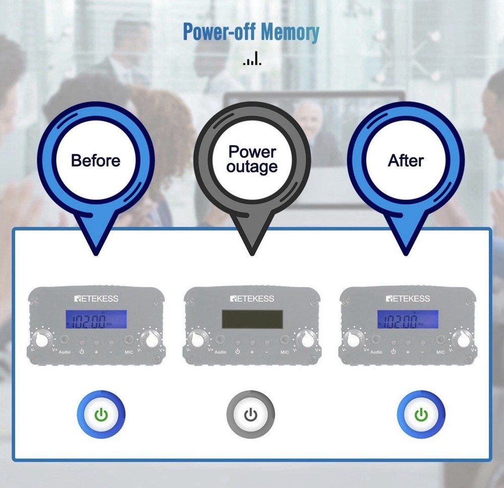 FM Broadcast Transmitter TR509 7W FM Radio Transmitter, Long Range Transmitter