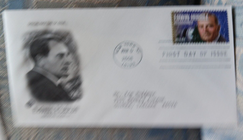 ASTRONOMER EDWIN HUBBLE SCIENTIST 2008 PCS CACHET FDC