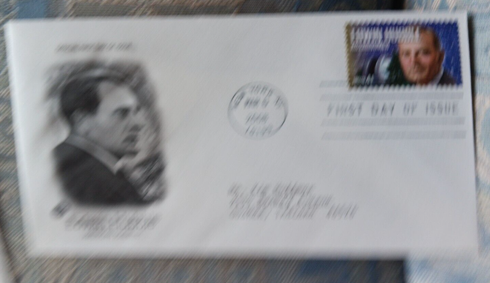 ASTRONOMER EDWIN HUBBLE SCIENTIST 2008 PCS CACHET FDC