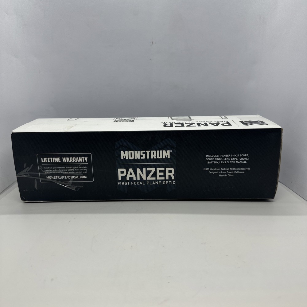 Monstrum PANZER First Focal Plane Optic Scope