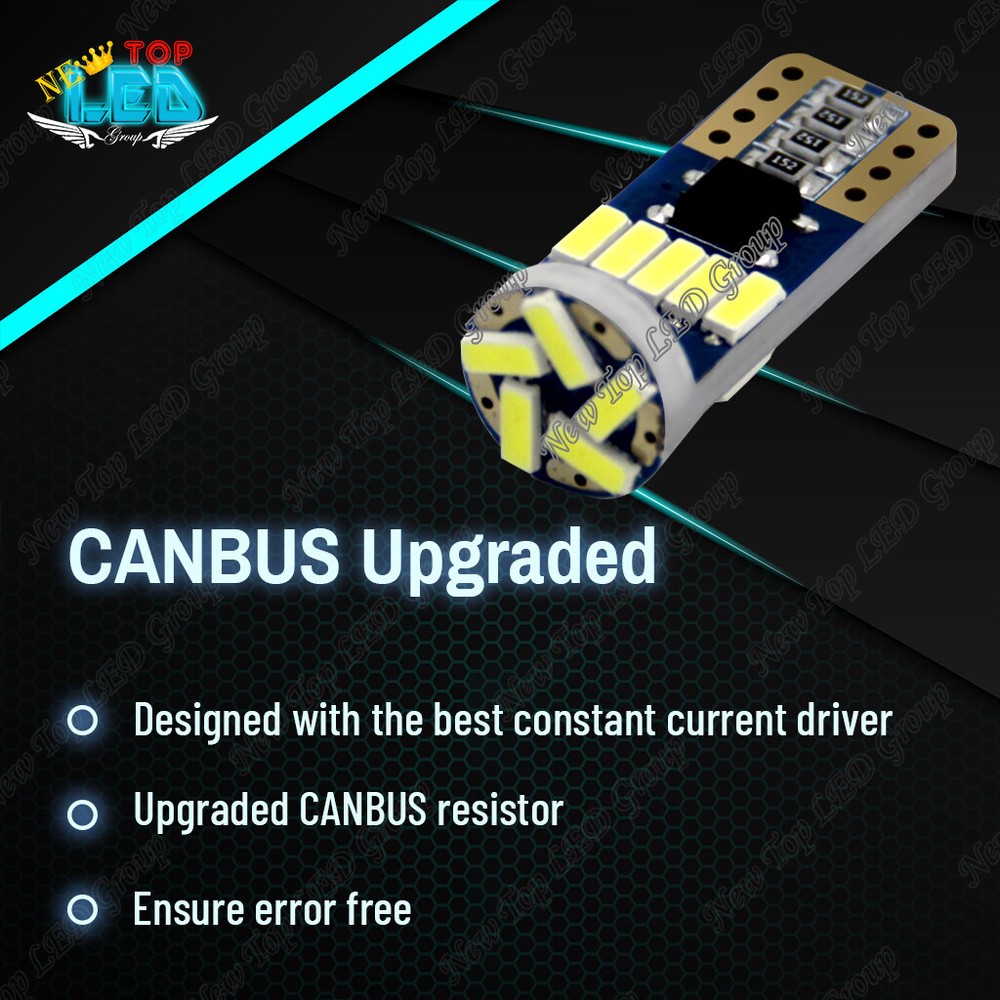 White Interior LED Lights Package Kit for 2007 - 2014 Cadillac Escalade CANBUS