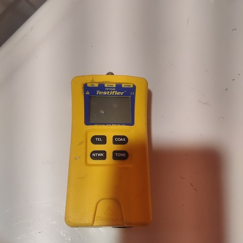 Test-um Testifier TP350 Tested NEED Battery