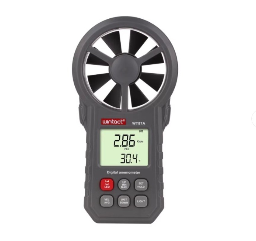 High-precision anemometer: Handheld anemometer for measuring wind speed