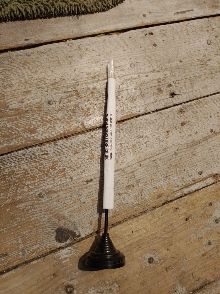 British Royal Standard Table Top Flag With Base.