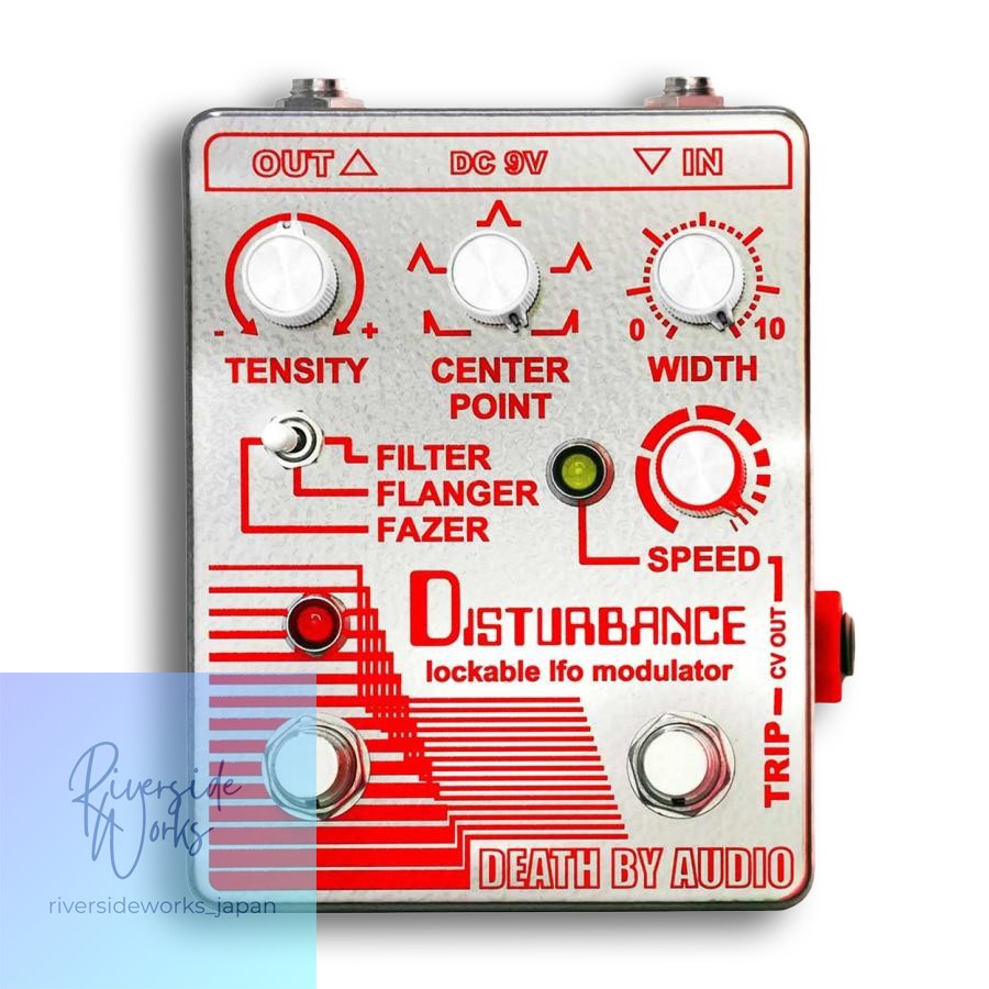 Death By Audio DISTURBANCE Lockable LFO Modulator Phaser Flanger
