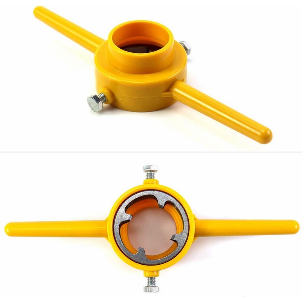 6Pcs PVC Thread Maker Tool NPT Die Set Pipe Round Threader 1/2" 3/4" 1" C88