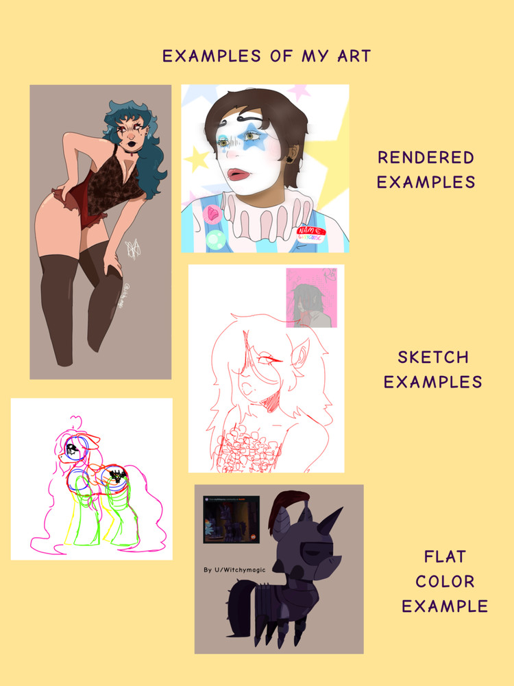 Digital Art Commissions - Cheap commissions - Starting at 2$