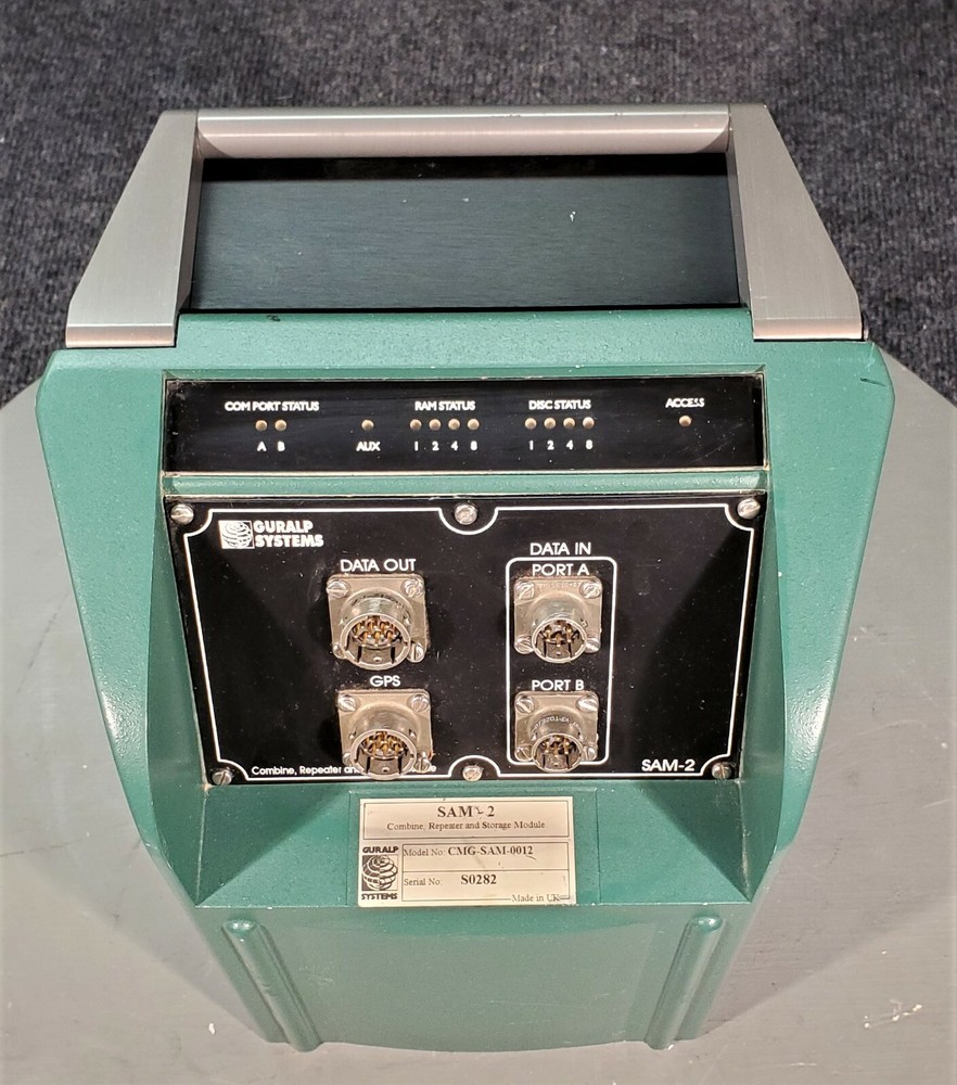 GURALP SYSTEMS SAM-2 CMG-SAM-0012 COMBINE, REPEATER AND STORAGE MODULE