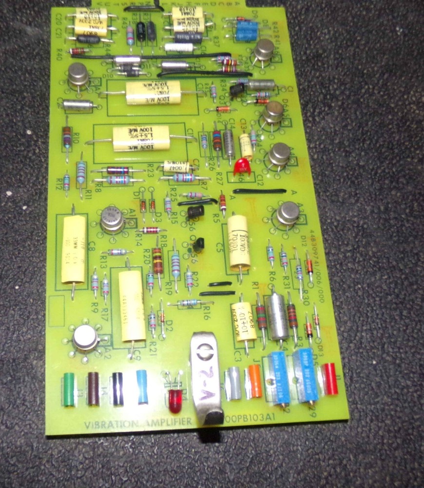 G.E. 1589K38G700 Vibration Analyzer Circuit Board