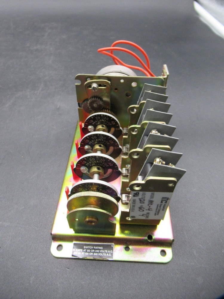 ITC MC-4 Programming Timer 4-Switch 120V, 60Hz For Big Past 830304041 *NEW*