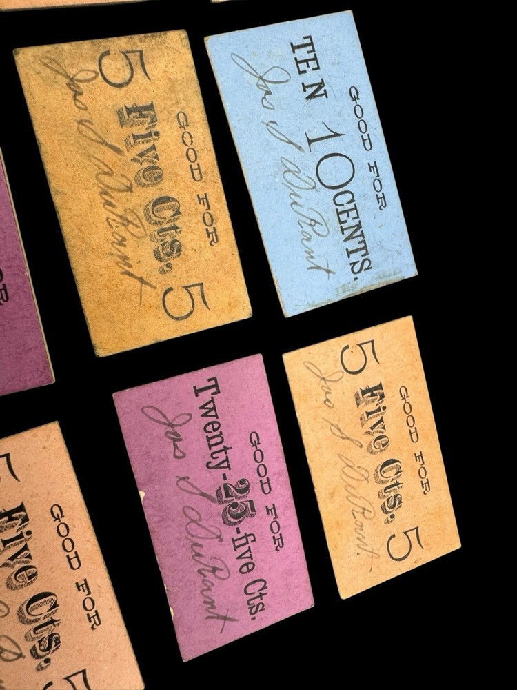 Store Token Script Lot Note Cents