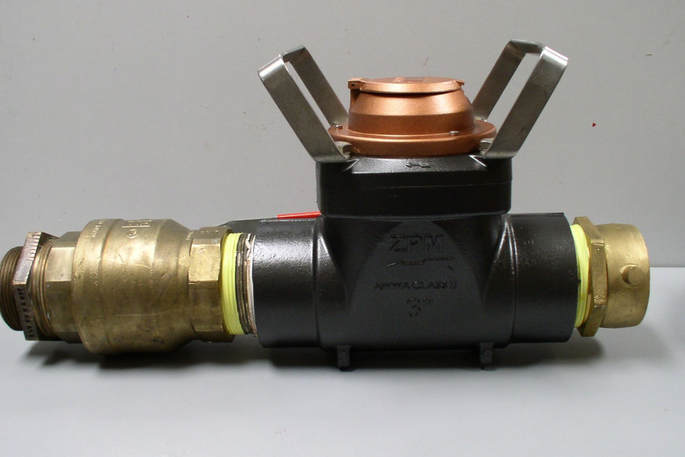 Fire Hydrant Meter Water Gallon Register 3" F4