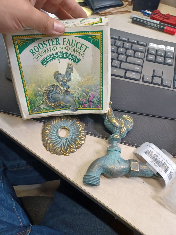 IOB Decorative Rooster Faucet Solid Brass