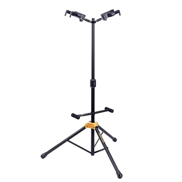 Hercules Autogrip Duo Guitar Stand With Foldable Backrest