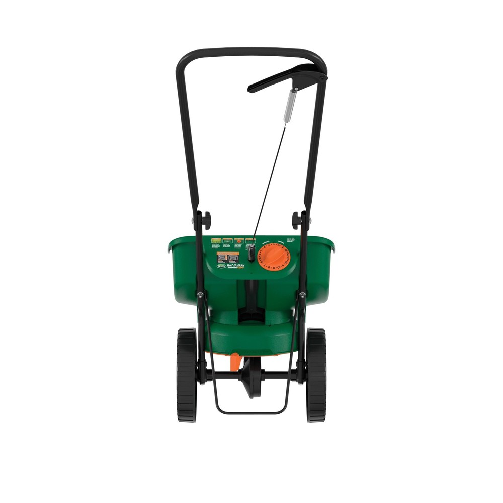 Turf Builder Edgeguard Mini Broadcast Spreader for Grass Seed, Fertilize