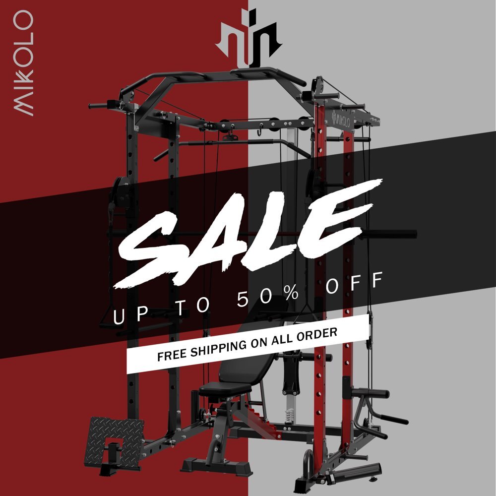 Multi-Function Home Gym Lat Pull Down & Lat Row Cable Machine Pulley System