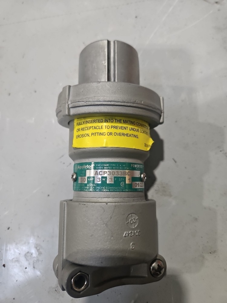 Appleton 30A Plug ACP3033BC