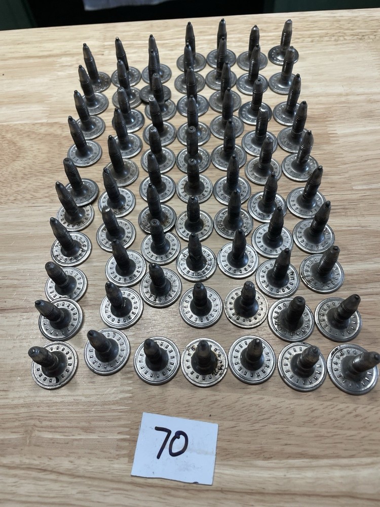 Used snowmobile Studs 2 Sizes And Mixed Washers