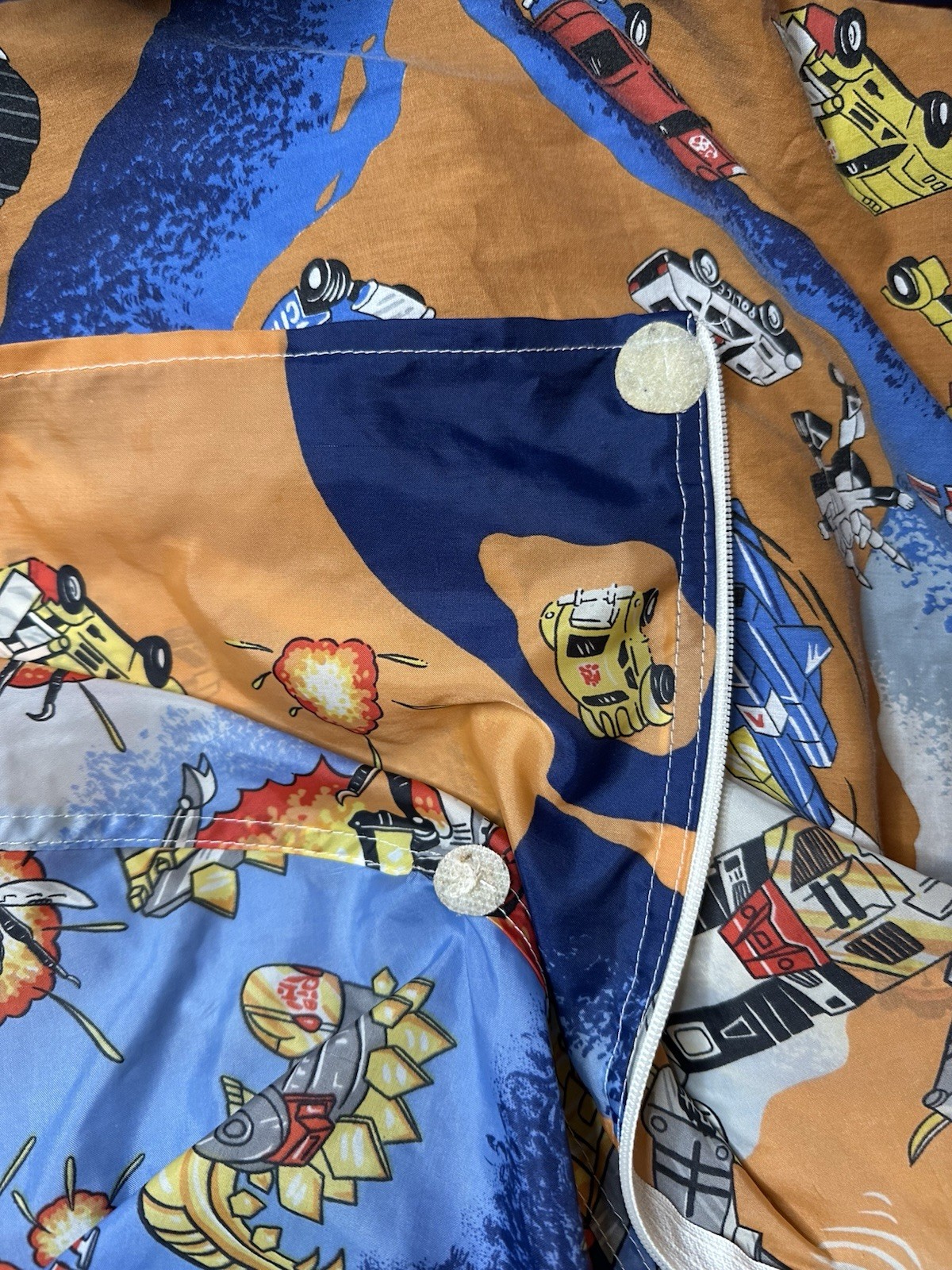 Vintage Transformers 1985 G1 Hide N Sleep Twin Bed Tent Material Only No Frame