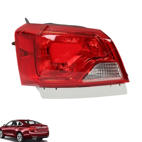 Tail Light Rear Light Assembly Outer Left Side Clear Lens Replacement for