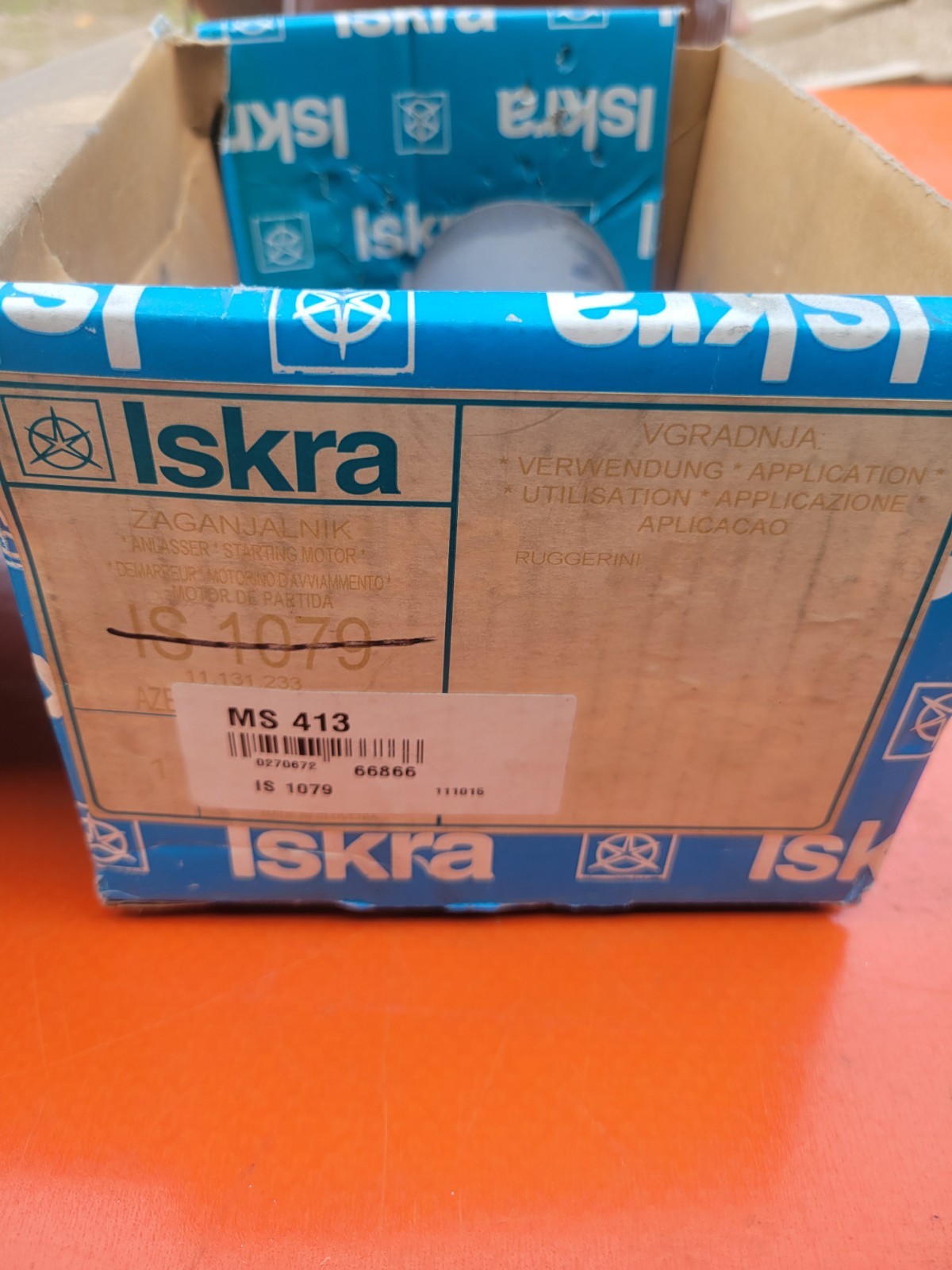 New 12V Iskra Starter 11.131.223