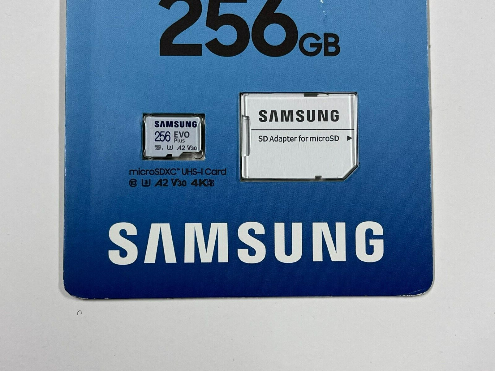 New SAMSUNG EVO Plus 256GB microSDXC Flash Card w/ Adapter MB-MC256KA/AM