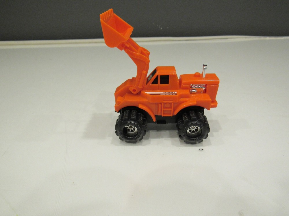 Schaper Stomper Loader Orange rare Construction tested works vintage