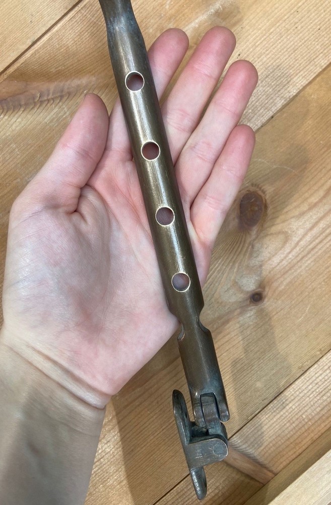 old Vintage Brass Window Lever Handle