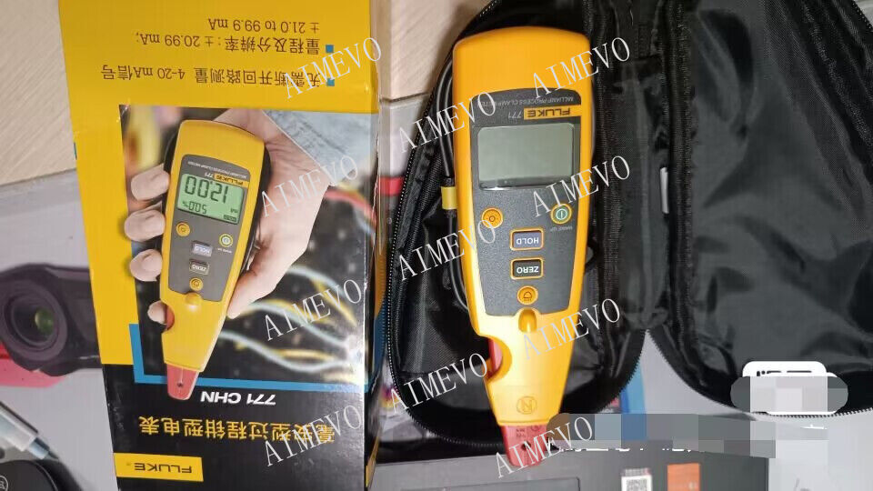 Fluke 771 Milliamp Process Clamp Meter DMM Test AC MA Tester